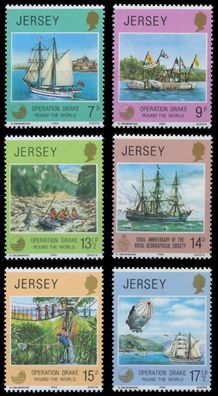 JERSEY 1980 Nr 228-233 postfrisch SE6660A