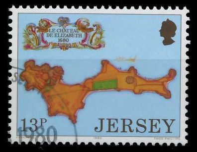 JERSEY 1980 Nr 214 gestempelt XAE249E