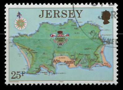 JERSEY 1980 Nr 215 gestempelt XAE24A2
