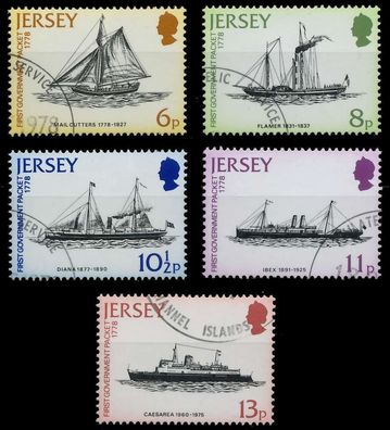 JERSEY 1978 Nr 187-191 gestempelt XAE24DA