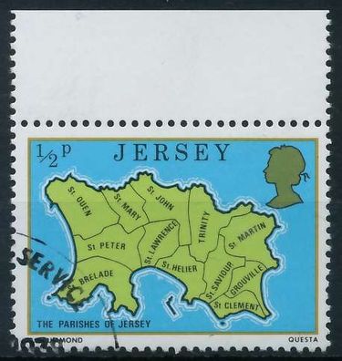 JERSEY 1976 Nr 131 gestempelt ORA XAE25AA