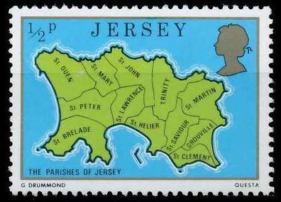 JERSEY 1976 Nr 131 postfrisch SE66736