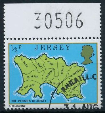 JERSEY 1976 Nr 131 gestempelt ORA XAE25A6