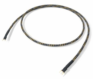 audioIN -gND plus Snake- HighEnd Phono-Massekabel - Spades vergoldet