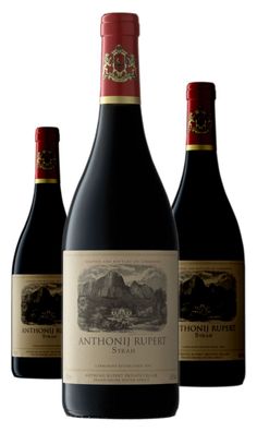 3 x Anthonij Rupert Wyne Syrah – 2021