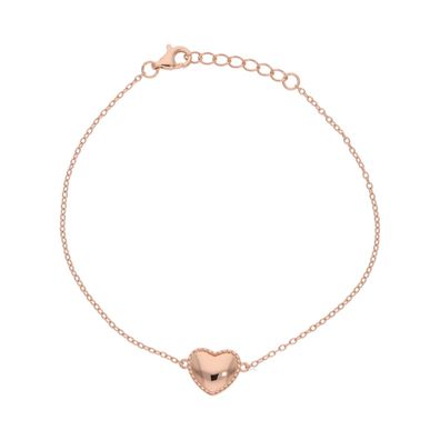 Armband Silber 925 Roségold plattiert Herz JL53-03-0066 JuwelmaLux