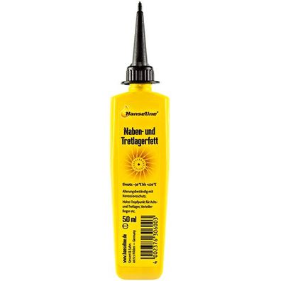 Naben- und Tretlagerfett, Tube 50g, Hanseline, 300600