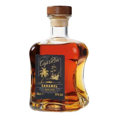 CigarRon Caramel, Rumlikör, 35% Vol. 0,5 l