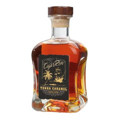 CigarRon Tonka Caramel, Rumlikör, 35% Vol. 0,5 l
