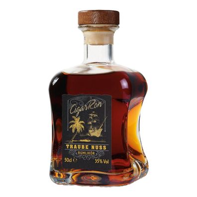 CigarRon Traube-Nuss, Rumlikör, 35% Vol. 0,5 l