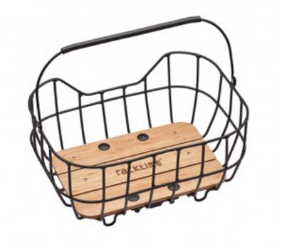 System Korb Racktime Baskit Breeze 22ltr 47x33x24cm, schwarz, inkl. SnapitAdapter
