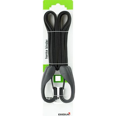 Gepäckgurt BIBIA 4 Bänder, Nirohaken, schwarz, Widek, H4015