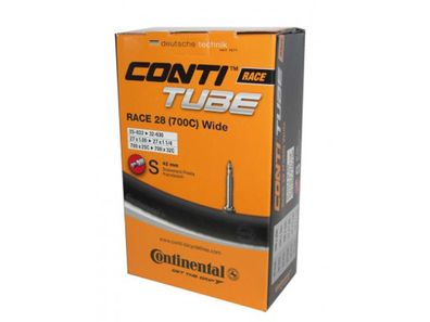 Continental Schlauch "Race 28 Wide" 25-622, 28 x 1 Sclaverandvent