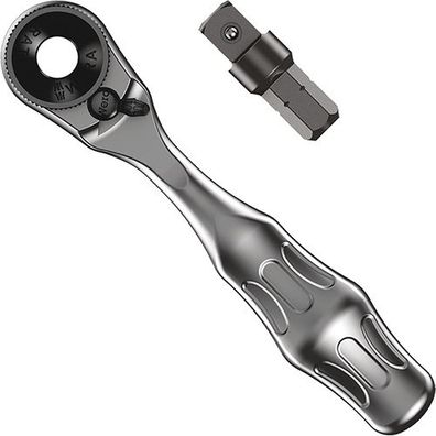 8001 A Zyklop Mini 1 Bit-Ratsche 1/4", Wera, 1/4" Vierkant, 2-teilig, Wera, 050732