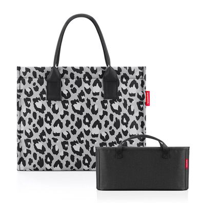 reisenthel Set Daily Shopper + Organizer DNBX, leo nero + black, Damen
