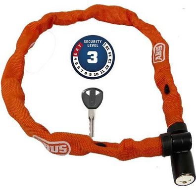 Kette 1500 Web, L = 60 cm, Ø = 4 mm, orange, Abus, 56920