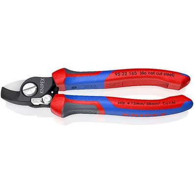 Kabelschere mit Öffnungsfeder Knipex, 180mm
