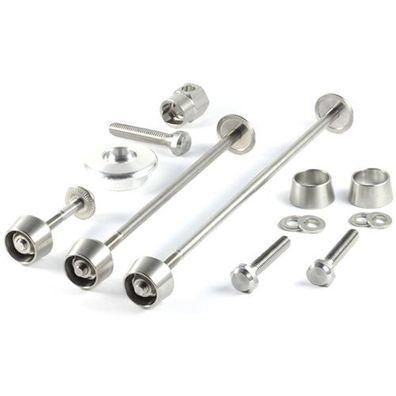 Set 02 / GA / BR, silber, Pitlock, P02GS2B