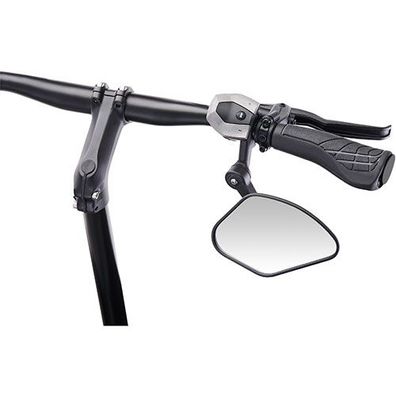 Spiegel KF Sport Typ C, kl. Außenklemmung Krampe, rechts, 131x82mm, E-25, klappbar