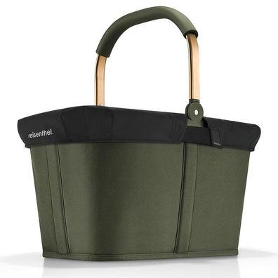 reisenthel Set Carrybag mit Cover BPBK, forest gold + black, Unisex