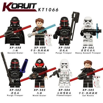 Inquisitor Stormtrooper Cal Kestis Bausteine Spielzeug Kind Star Wars Figuren