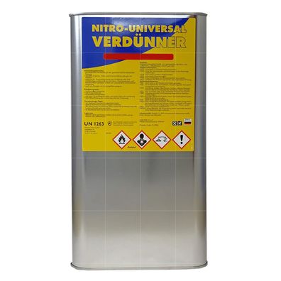 Wilckens NITRO-UNIVERSAL Verdünnung 5 LTR Pinselreiniger Nitro-Verdünnung