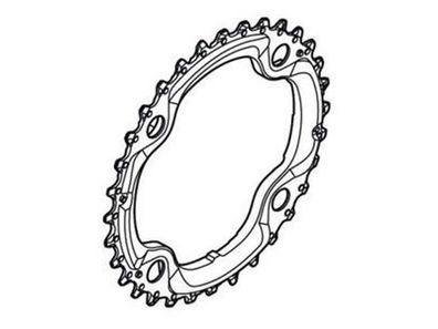Shimano Kettenblatt "FC-T521" 4-Arm, für 3x10-fach 32 Zähne AE