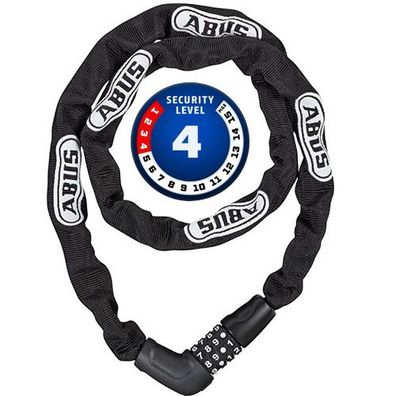 Kette 5805C, L = 110 cm, Ø = 5mm, schwarz, Abus, 72498