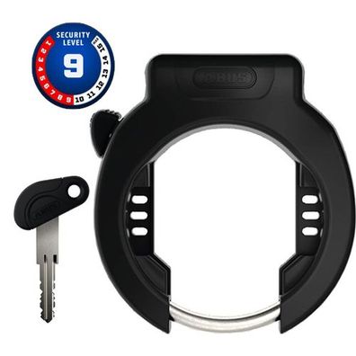 Rahmenschloss PRO AMPARO 4750XL NR Abus, Stahl, Schlüssel abziehbar, Ø=8,5mm, schwarz