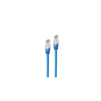 Shiverpeaks Netzwerk-/Patchkab. Cat6, S/FTP, ZSH, blau 30m