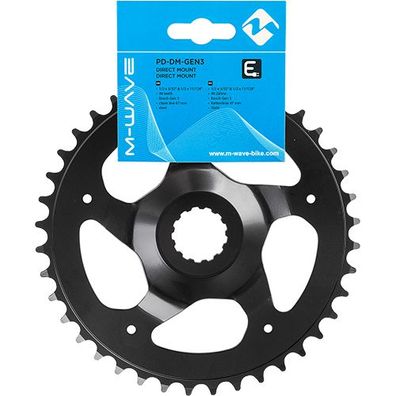 Kettenblatt E-Bike Bosch Gen3, 38Z, schwarz, Direct mount, Messingschlager, 356249