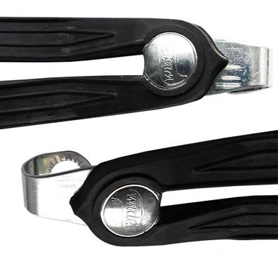 Gepäckgurt BIBIA Hi-Grip, 2 Haken, schwarz, Widek, 000700