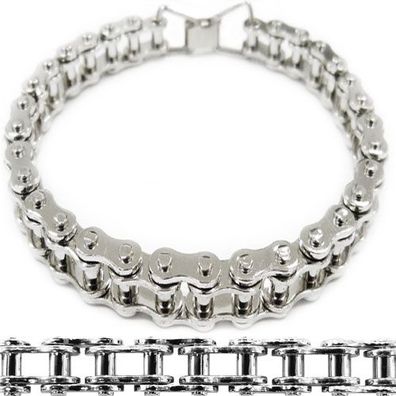 Biker Armband -S- 19cm, vernickelt, Connex, 6001-0445-2724