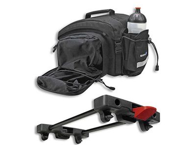 Gepäckträgertasche KLICKfix Rackpack 1+ schwarz, 13-18 ltr, ca. 1000g 0266RB