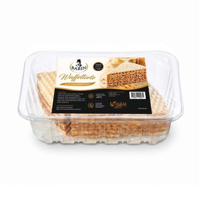 BARIN Waffelschnitten mit Füllung, mit Geschmack karamellisierter Kondensmilch, 180g
