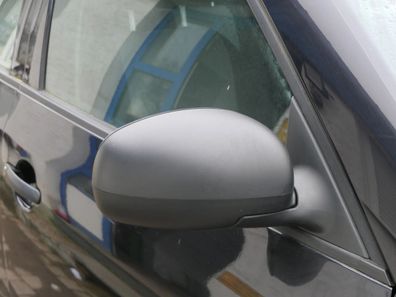 Skoda Fabia 5J mechanisch Spiegel Außenspiegel rechts mit Glas schwarz