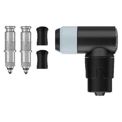 CLIK VALVE DV - SCV Ventil - Umbausatz, Schwalbe silber, Paar, Schlüssel, 2 Staubk