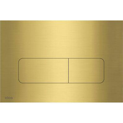 Alcadrain WC - Betätigungsplatte MOON-BRASS Messing Edelstahl