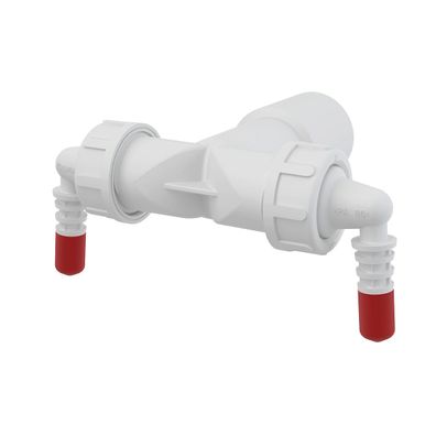 Alcadrain P157Z Doppelanschluss komplett DN40 / DN32 8 –16 mm Schlauchanschluss mit