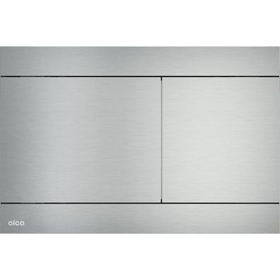 Alcadrain WC - Betätigungsplatte FUN-INOX Halbmatt Edelstahl