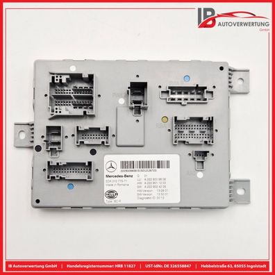 Steuergerät Komfortsteuergerät A2229009808 Mercedes-benz C-KLASSE S205 KOMBI