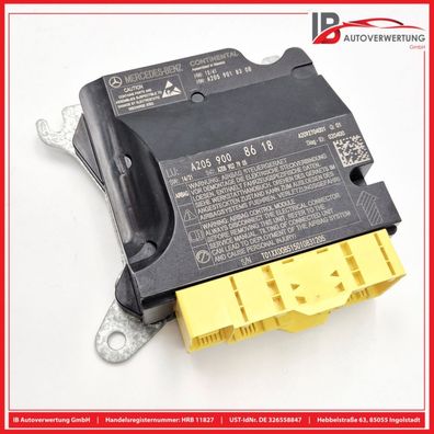 Steuergerät Airbagsteuergerät A2059008618 Mercedes-benz C-KLASSE S205 KOMBI