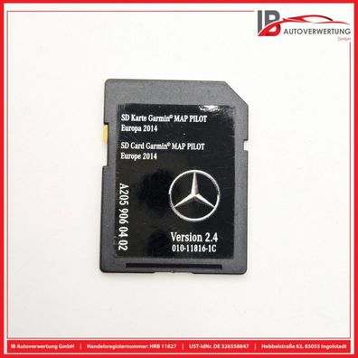 Navigationssystem SD Karte Garmin A2059060402 Mercedes-benz C-KLASSE S205 KOMBI