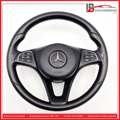 Lenkrad LEDER Schwarz A0004604903 Mercedes-benz C-KLASSE S205 KOMBI Mercedes