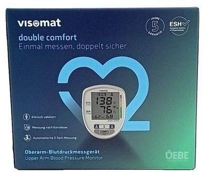 Visomat double comfort Oberarm Blutdruckmessger. PZN 07387350
