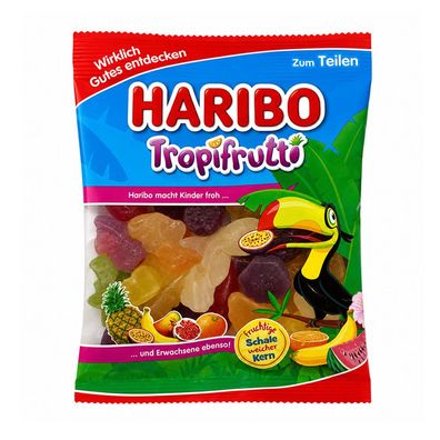 HARIBO Tropifrutti Fruchtgummi Tüte à 175g