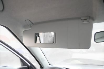 Skoda Fabia Roomster 5J Sonnenblenden Sonnenblende grau links vorne Spiegel 3T