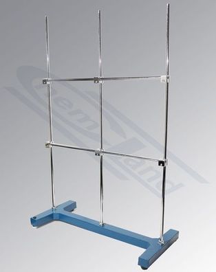 Multifunktionssockel TYP - 1 Gusssockel 500x250mm Stange 3x10x800mm + 2x10x500mm