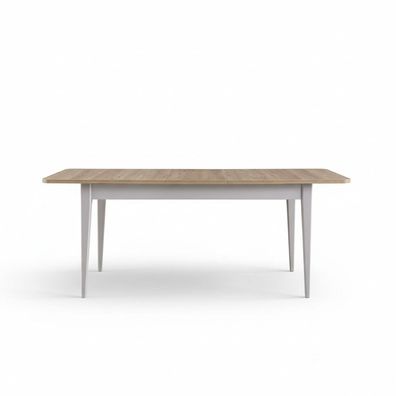 Esstisch Ausziehbarer Tisch Esszimmertisch Holz Grau Esszimmertisch