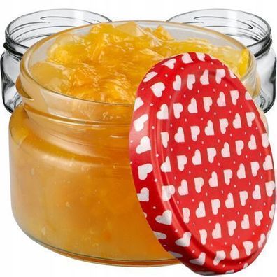 KADAX kleine Einmachgläser 250 ml 20 Stück